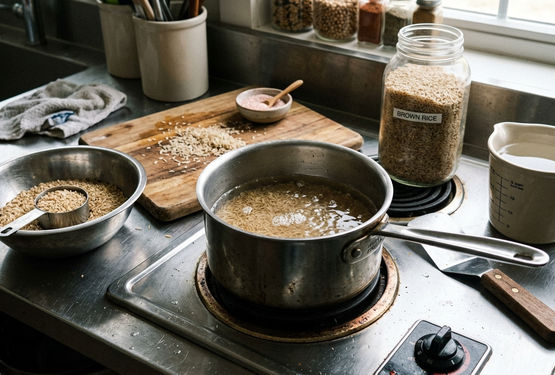 Image showing rice_prep